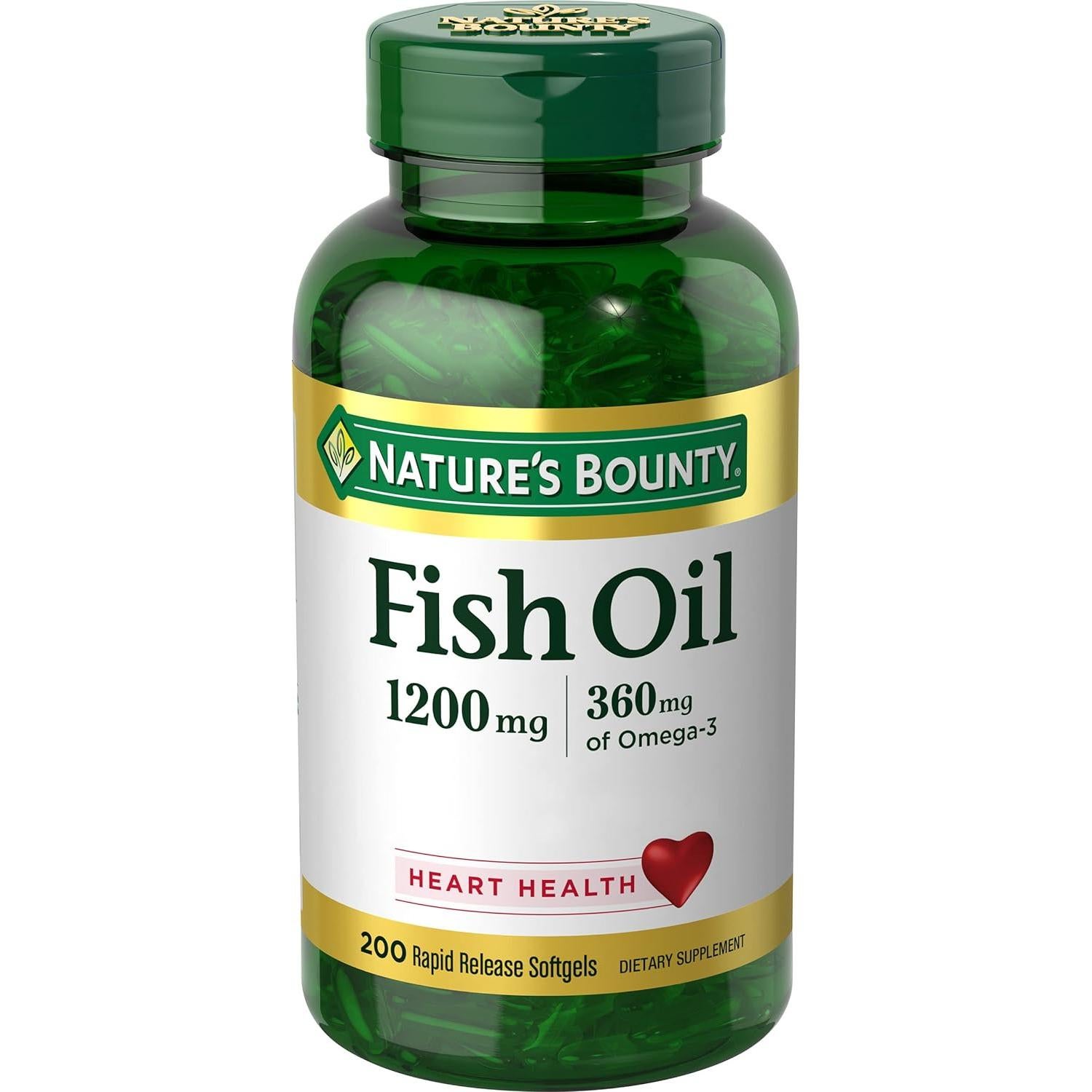 Paquete Nature's Bounty: Vitaminas B Complejo + Omega-3 1200mg