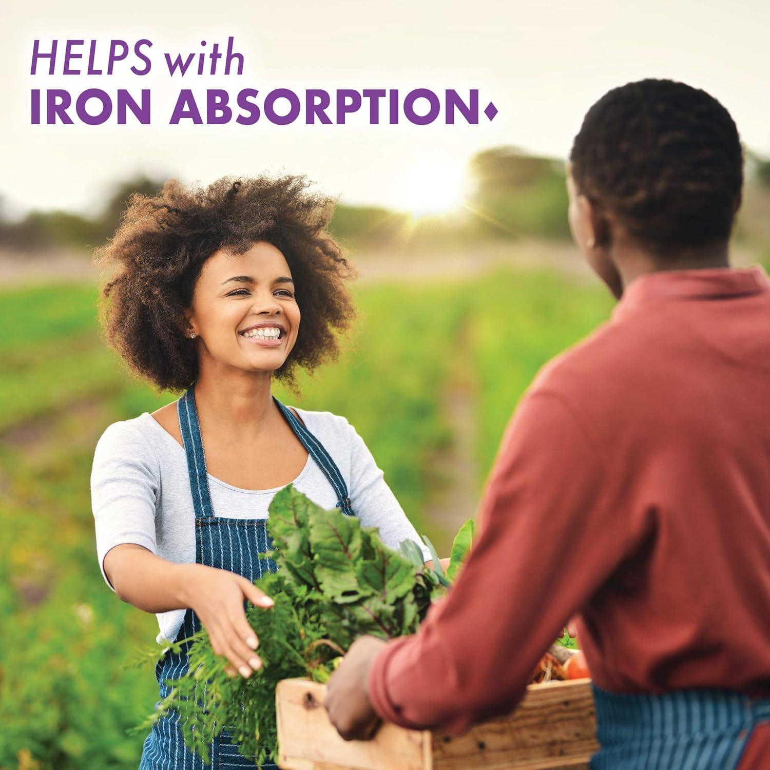 Vitamina C 1000 mg Bluebonnet con Rosa Mosqueta 180 Cápsulas