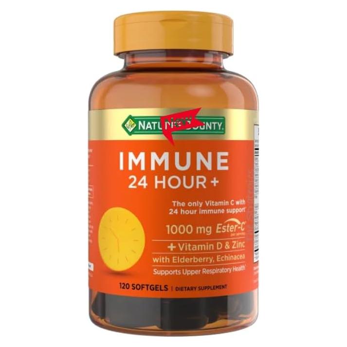Suplemento de Vitamina C 1000mg Natures Bounty 120 Gelatinas