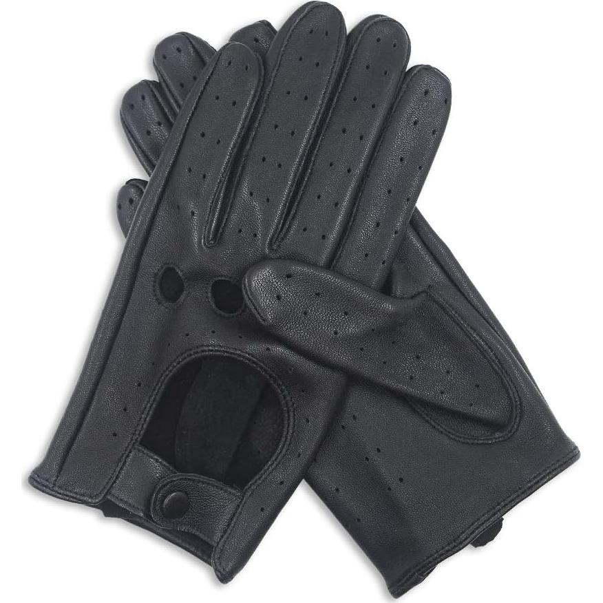 Guantes de Conducción de Cuero para Mujeres MGGMOKAY Táctiles