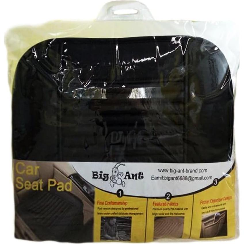 Funda de Asiento de Coche Big Ant 1 Pack Transpirable Negro