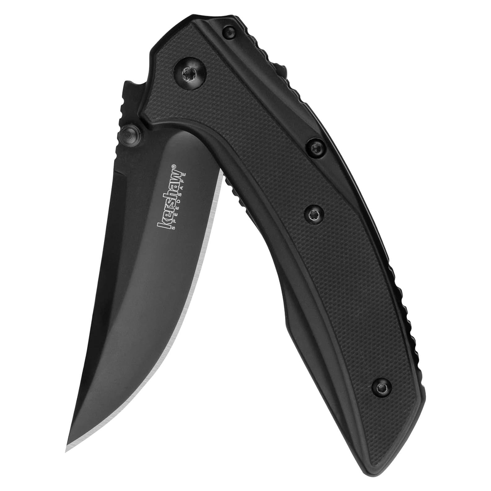 Cuchillo de bolsillo Kershaw Outright negro 7.62 cm acero inoxidable