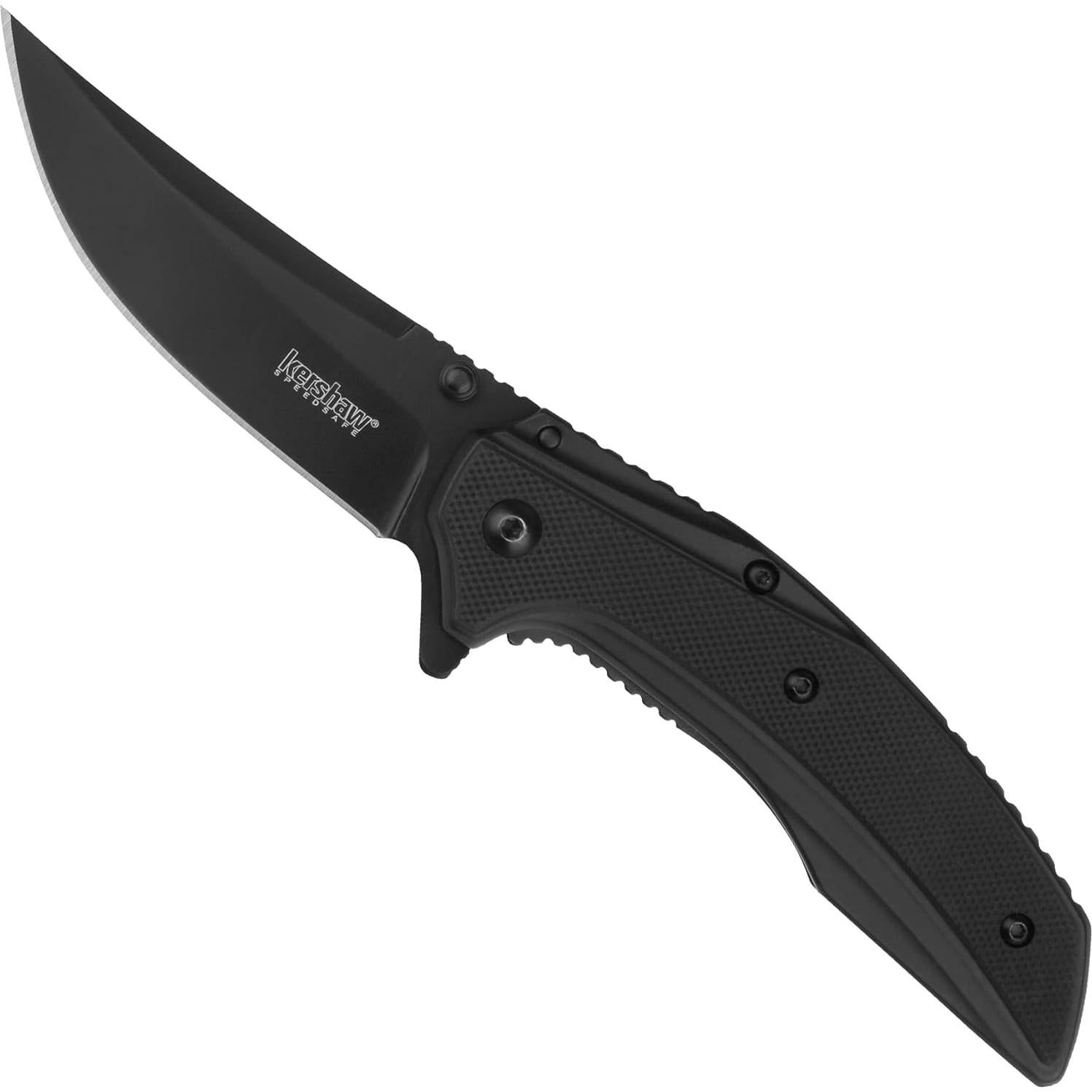 Cuchillo de bolsillo Kershaw Outright negro 7.62 cm acero inoxidable