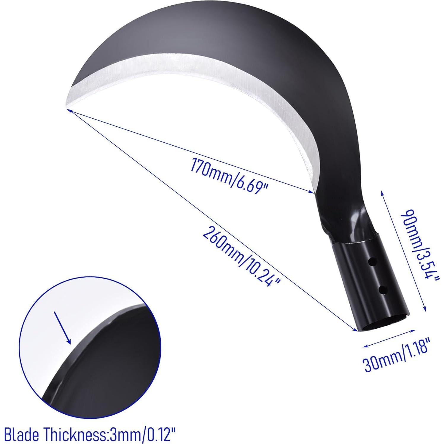 Hacha de Desbroce FOCMKEAS 260mm Acero de Manganeso