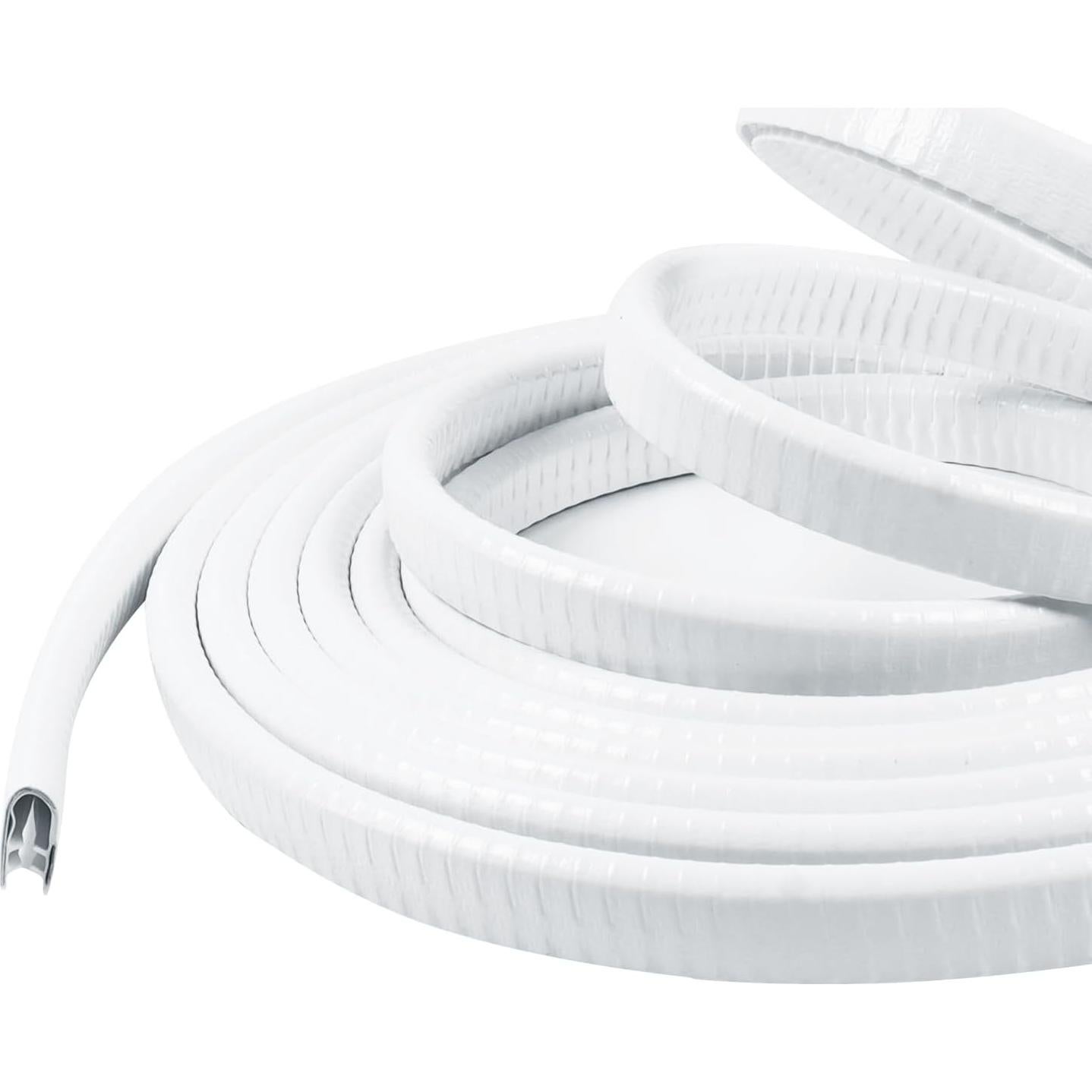 Bisel de goma U-Channel GoldWheel 36 pies para sellado de clima