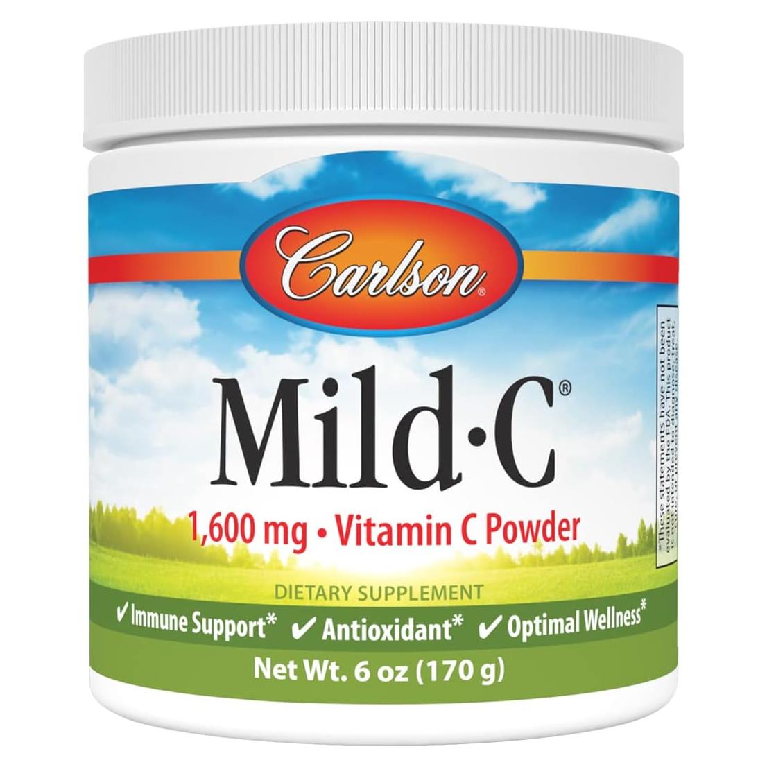 Carlson Vitamina C en Polvo 170 g - Apoya Inmunidad Saludable