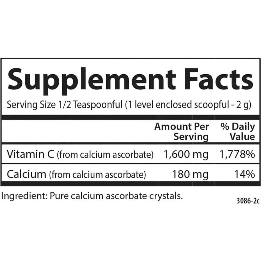 Carlson Vitamina C en Polvo 170 g - Apoya Inmunidad Saludable