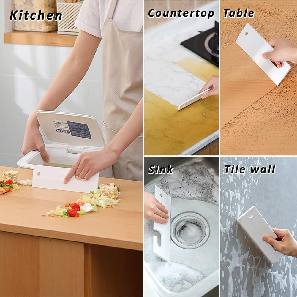 Raspador de Silicona Leuapl 19.43 cm para Ducha y Ventanas