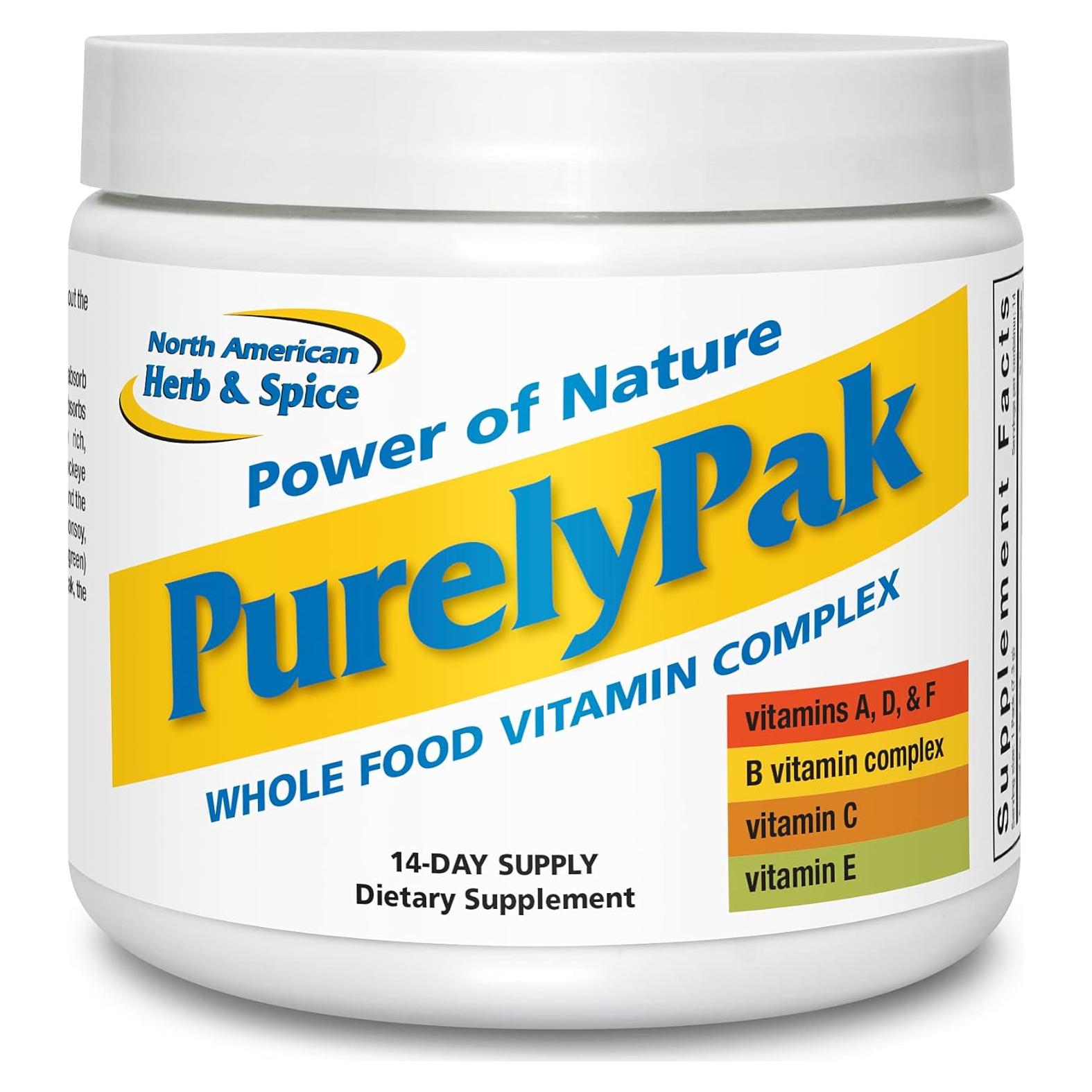Suplemento de Vitaminas Integrales North American Herb - 14 Días
