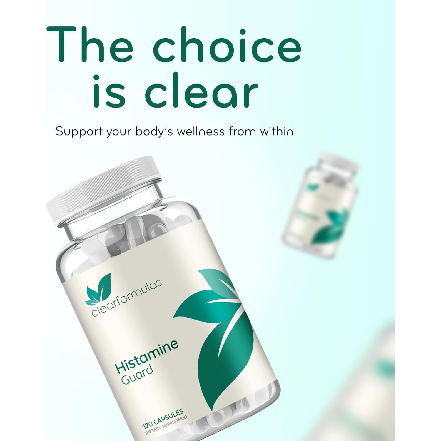 Suplemento Inmunológico Histamine Guard ClearFormulas 120 Cápsulas