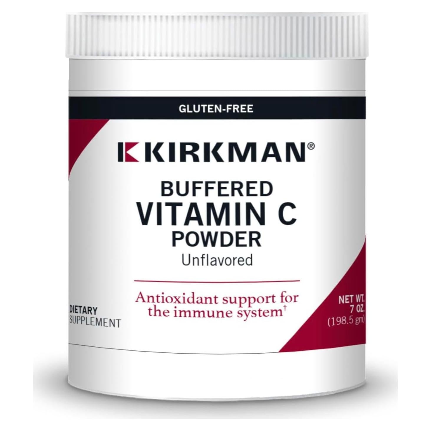 Polvo de Vitamina C Acondicionado Kirkman 198.4 g - Antioxidante