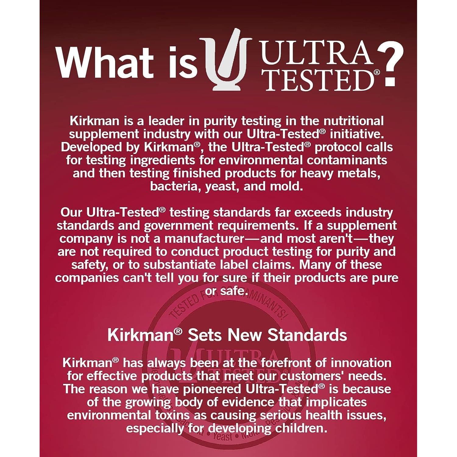 Polvo de Vitamina C Acondicionado Kirkman 198.4 g - Antioxidante