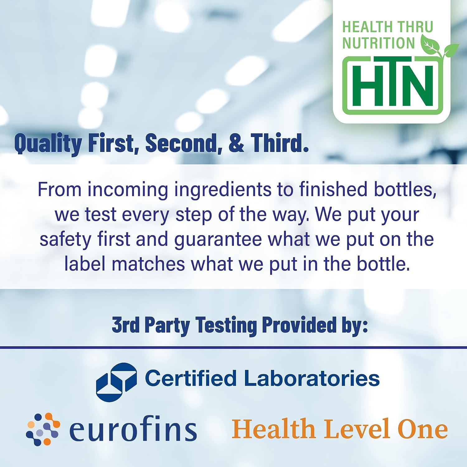 Vitamina C 500mg Health Thru Nutrition 360 Vegecaps Vegano