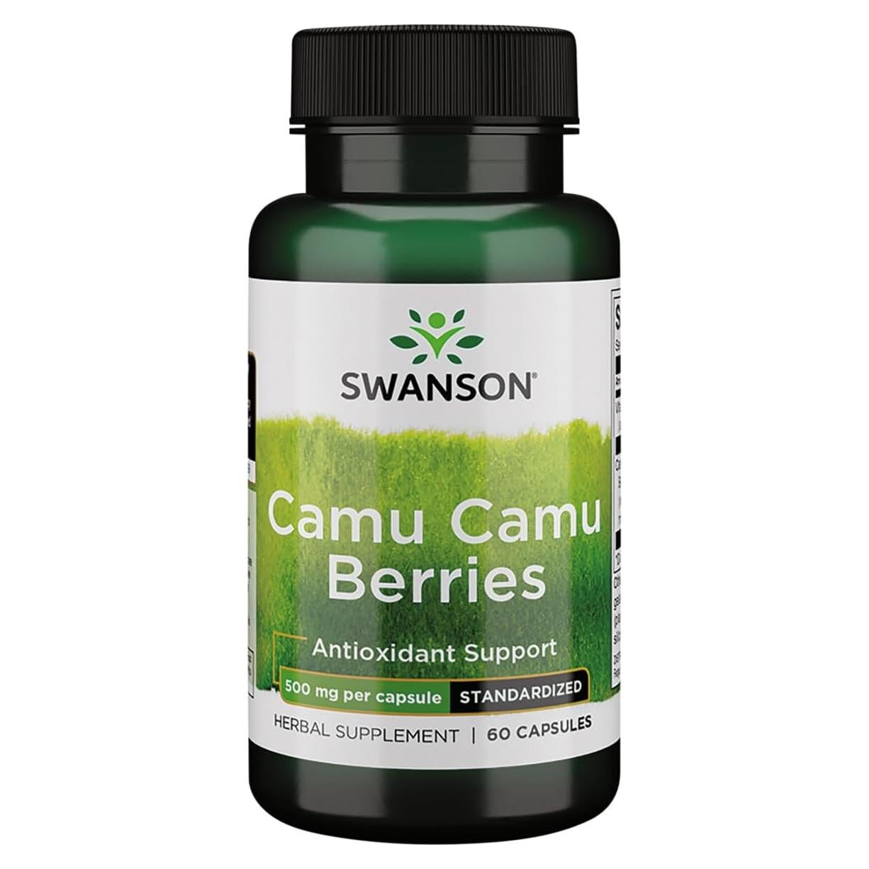 Camu Camu Silvestre Swanson 500 mg 60 Cápsulas Antioxidante