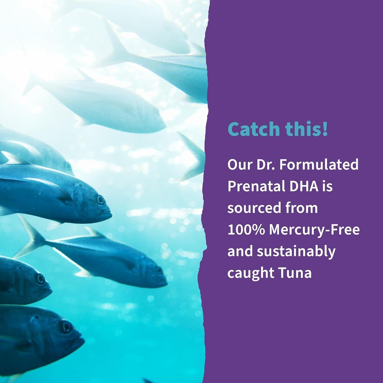 Suplemento Prenatal DHA Jardín de la Vida 500mg Omega 3