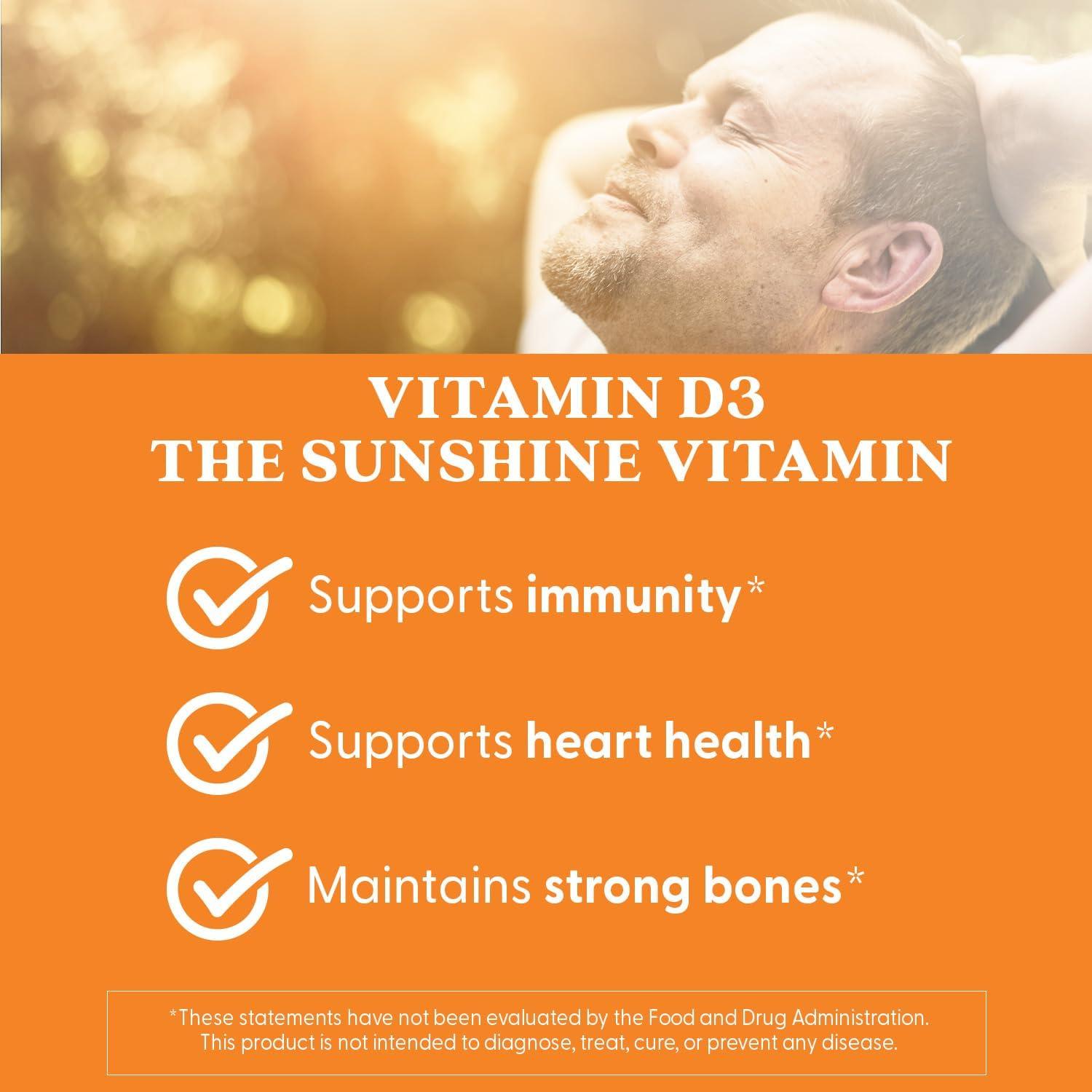 Vitaminas D3 Doctor's Best 1000 UI 180 Cápsulas Blandas