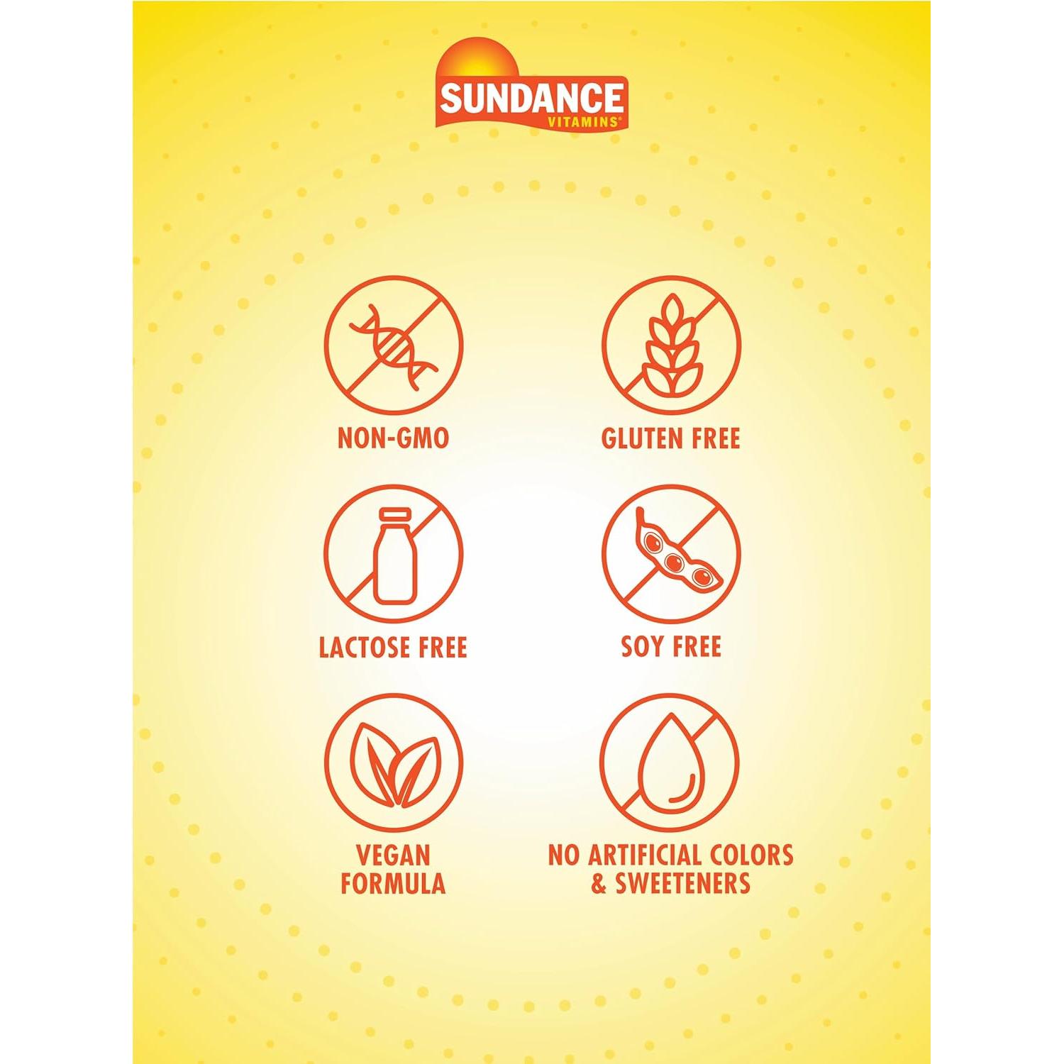 Gomitas Veganas Sundance con Zinc y Vitamina C - Sabor Baya