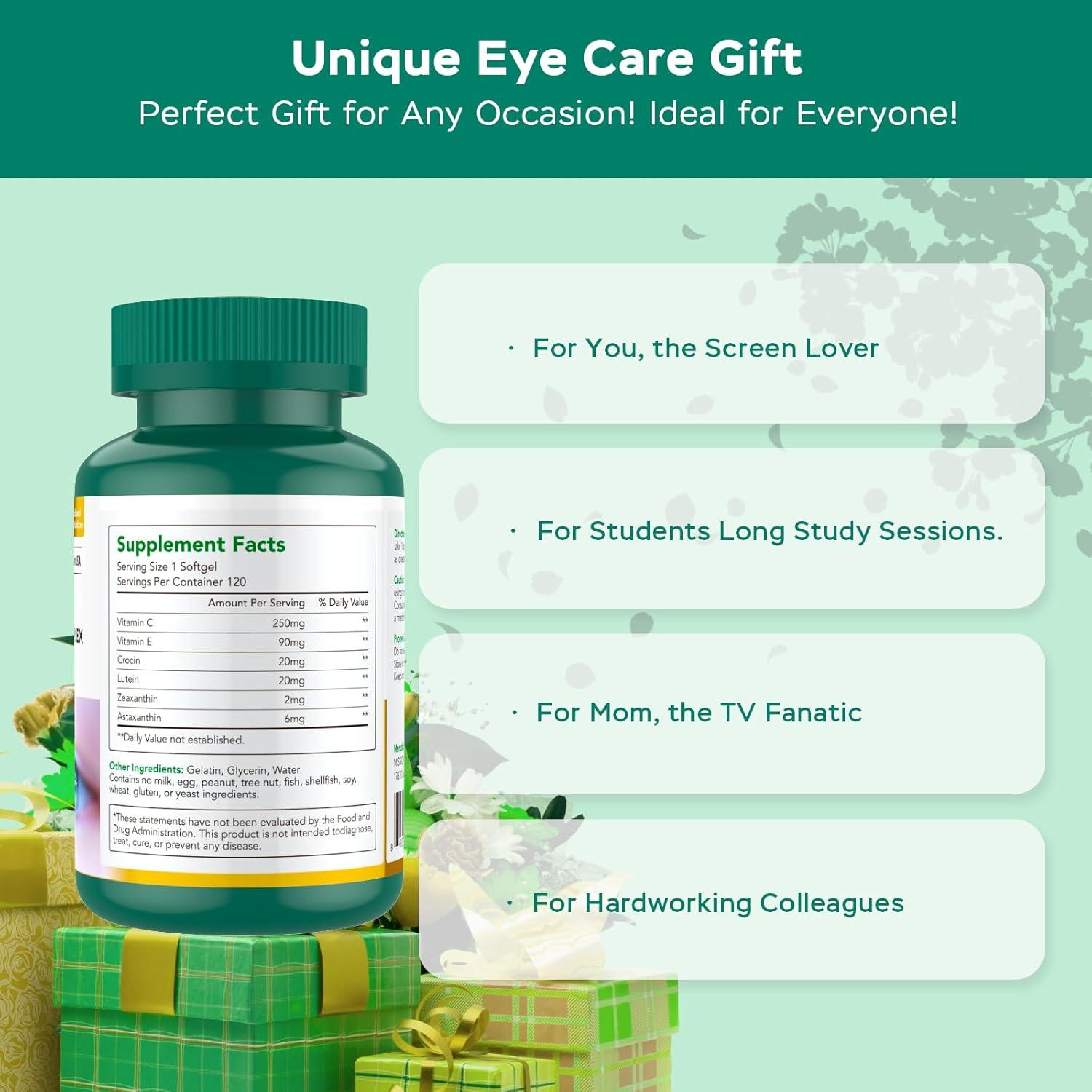 Suplemento Luteína y Zeaxantina Mission Hill 120 Gelatinas