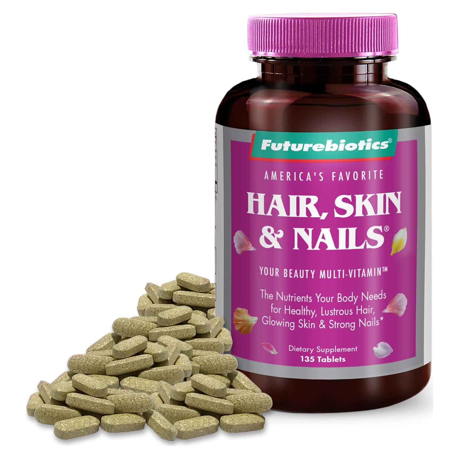 Futurebiotics Multivitamínico Belleza 135 Tabletas Cabello Piel Uñas