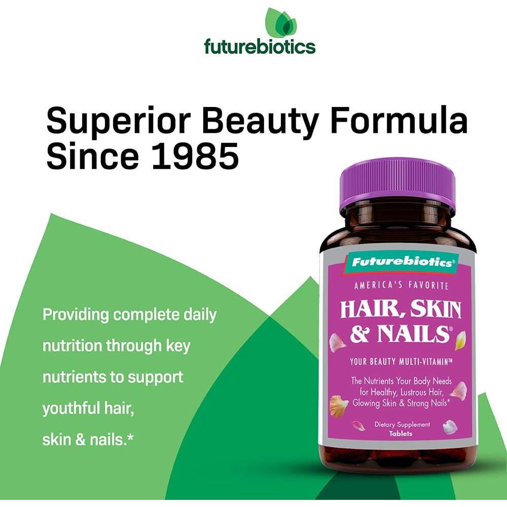 Futurebiotics Multivitamínico Belleza 135 Tabletas Cabello Piel Uñas
