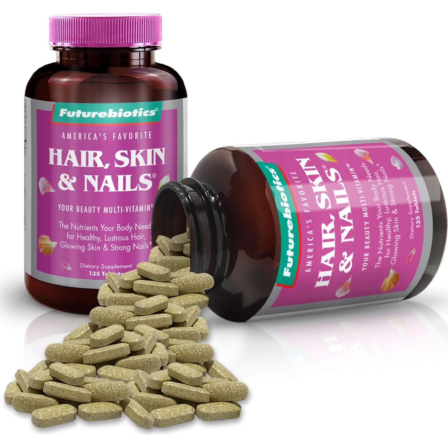 Futurebiotics Multivitamínico Belleza 135 Tabletas Cabello Piel Uñas