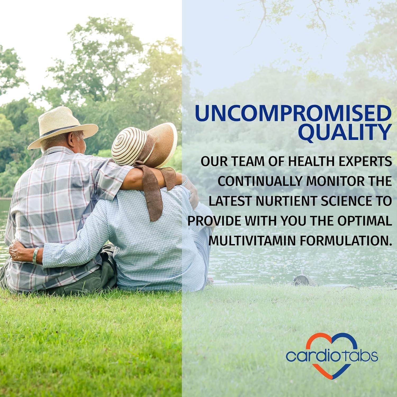 Multivitamina Cardiotabs 120 Cápsulas - Hombres y Mujeres