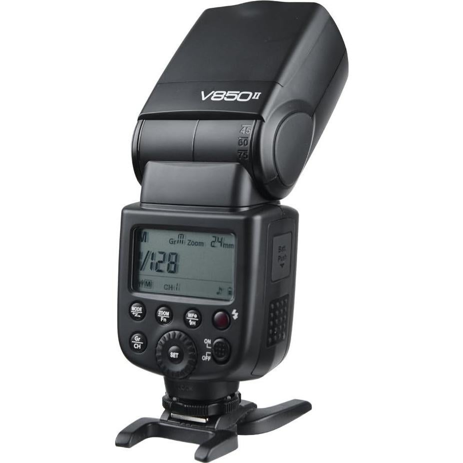 Flash Godox V850II GN60 2.4G Alta Velocidad 1.04kg