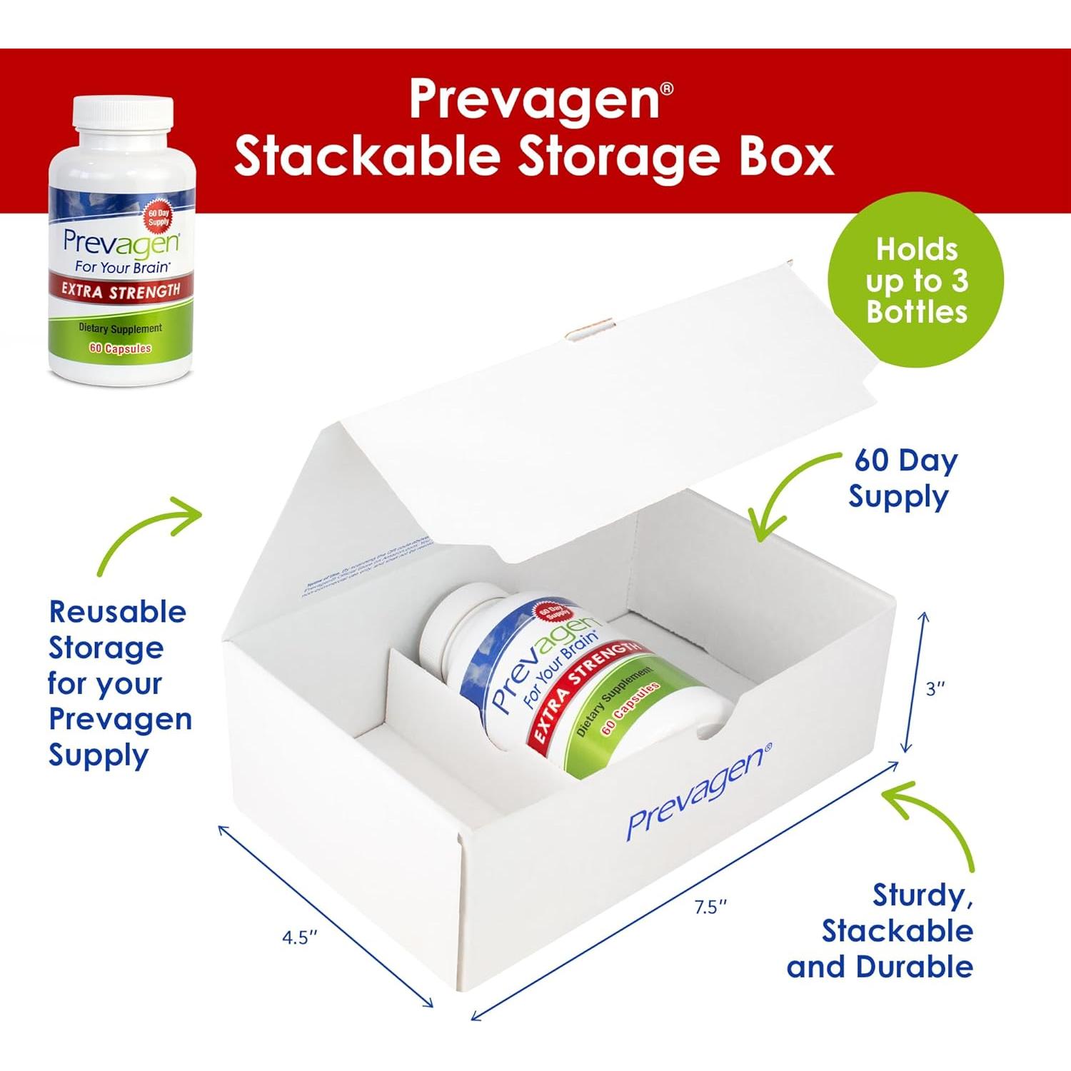 Prevagen Fuerza Extra 20mg - 60 Cápsulas para el Cerebro