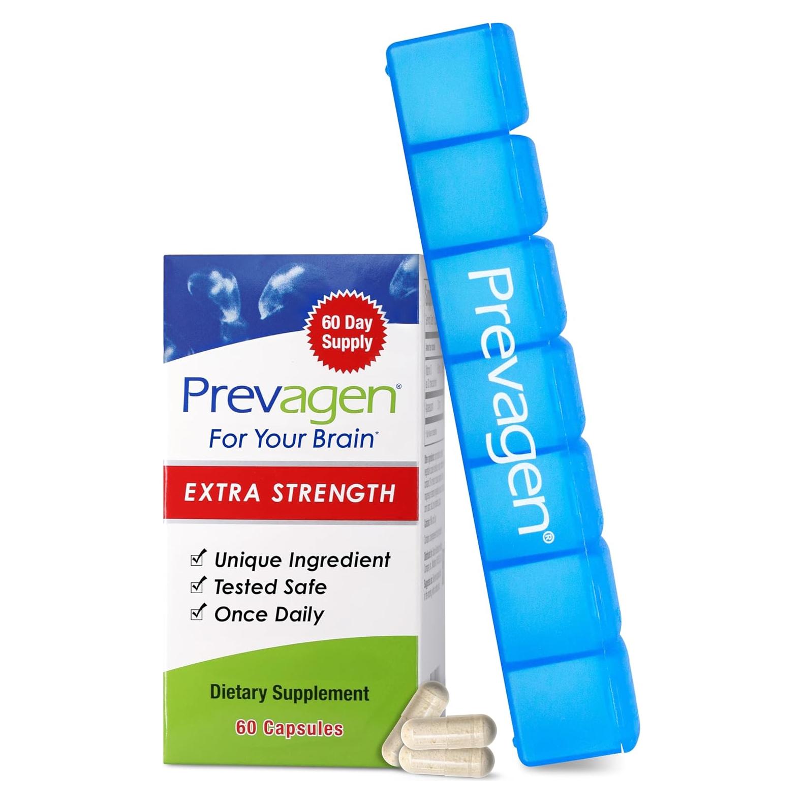 Prevagen Fuerza Extra 20mg - 60 Cápsulas para el Cerebro
