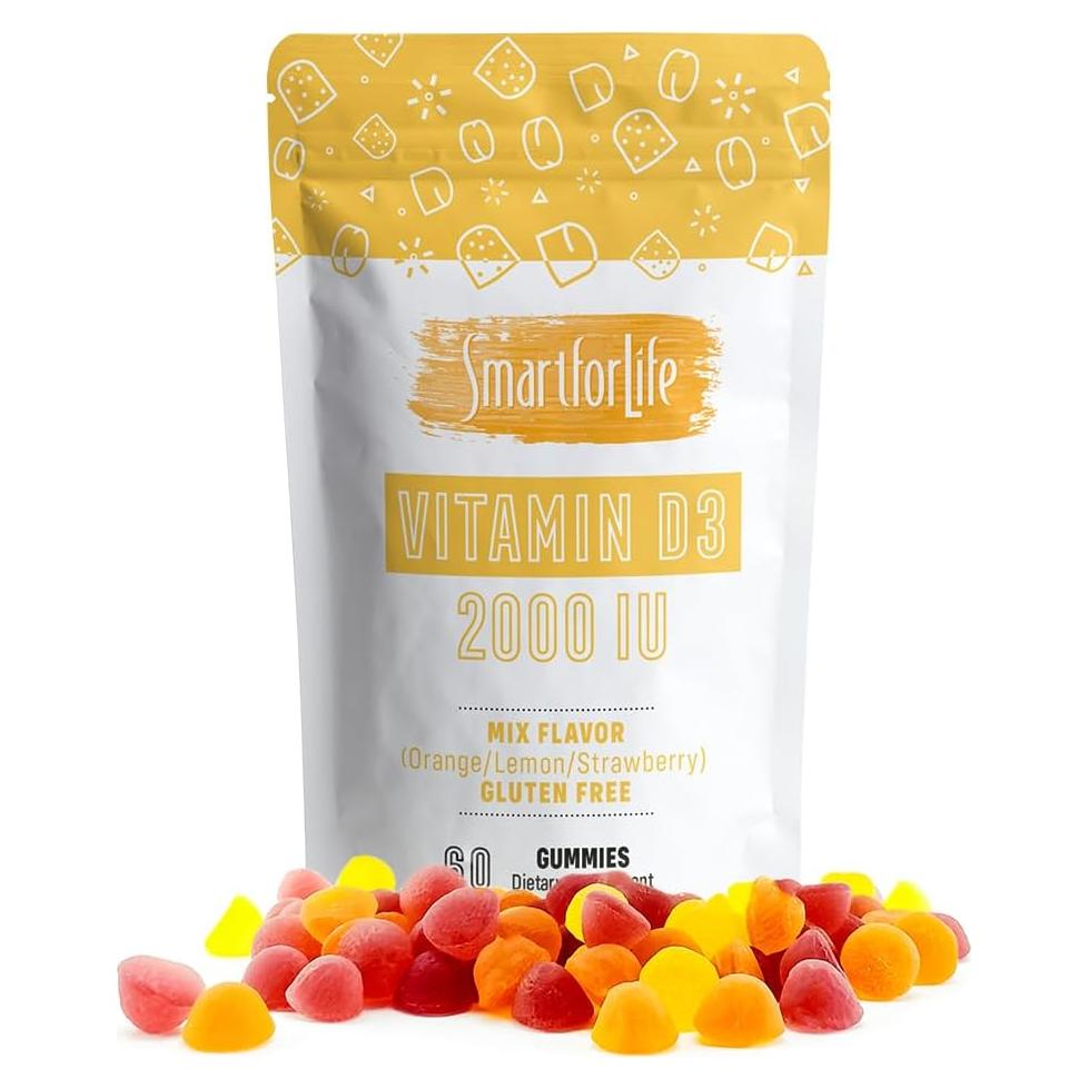 Gomitas de Vitamina D3 Smart for Life - 60 Unidades - Alta Absorción