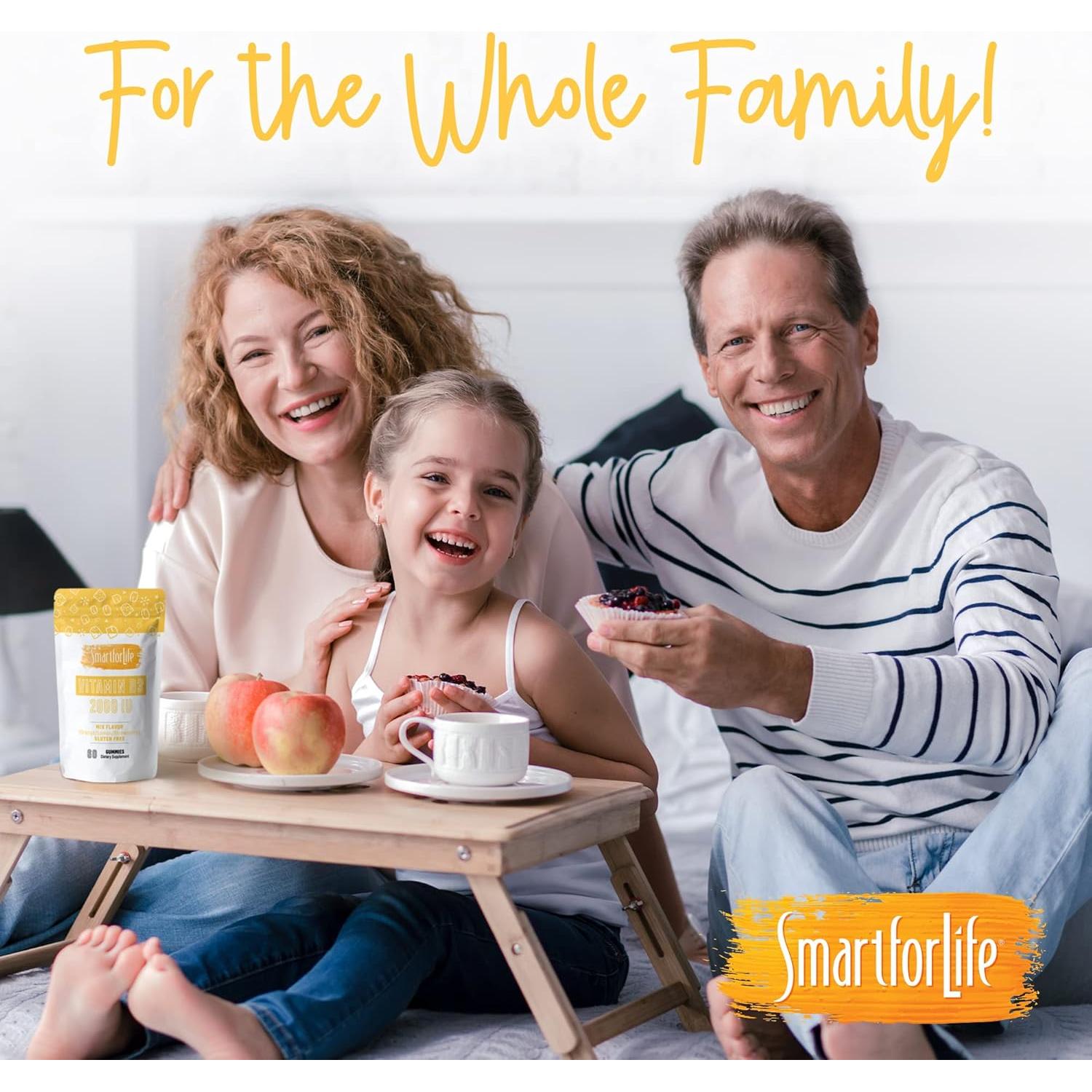 Gomitas de Vitamina D3 Smart for Life - 60 Unidades - Alta Absorción