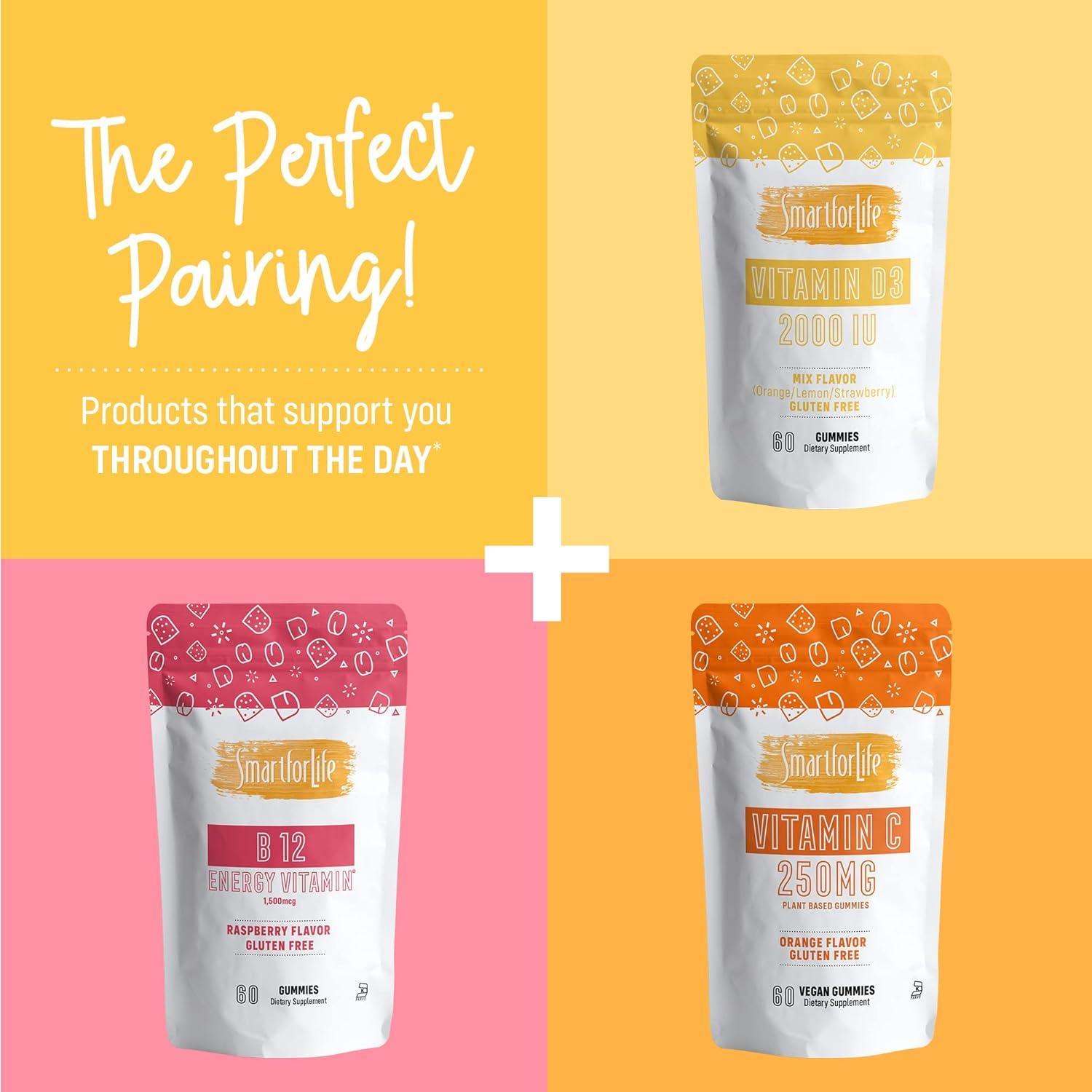 Gomitas de Vitamina D3 Smart for Life - 60 Unidades - Alta Absorción