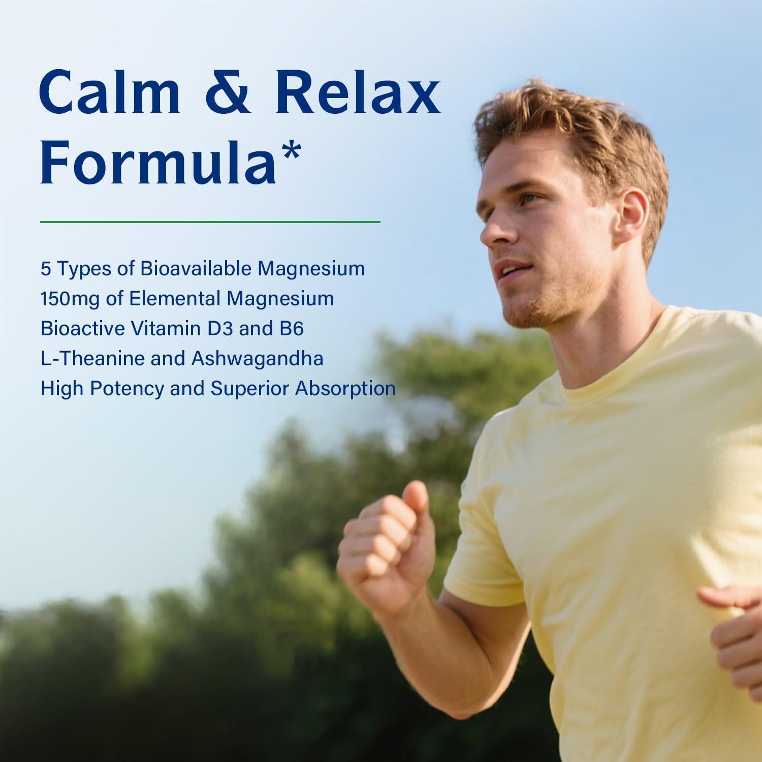 Complejo de Magnesio Vitalidad Innata 90 Cápsulas D3 B6