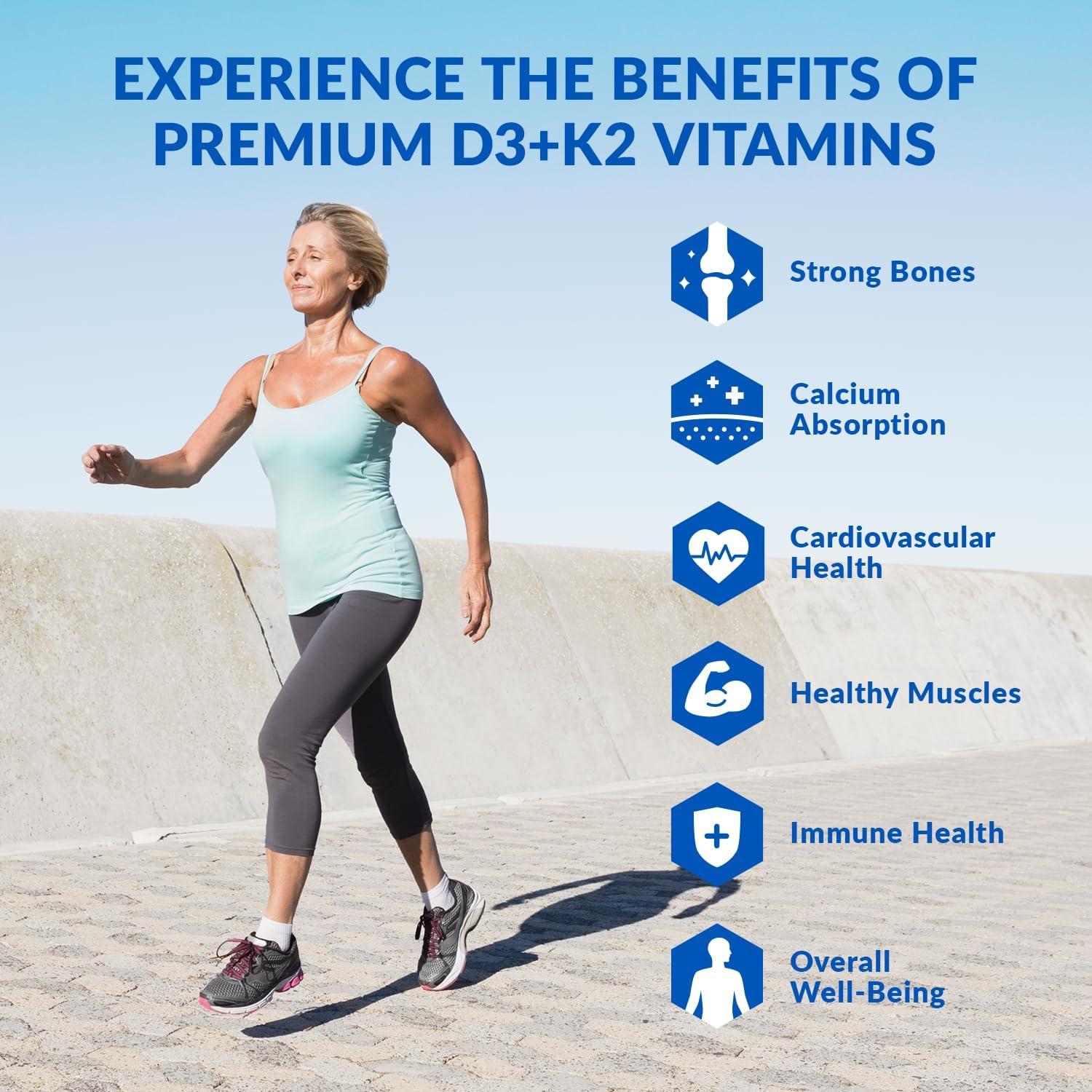 Sol Joy, High-Potency Vitamin D3 K2 – High Potency (50 mcg)