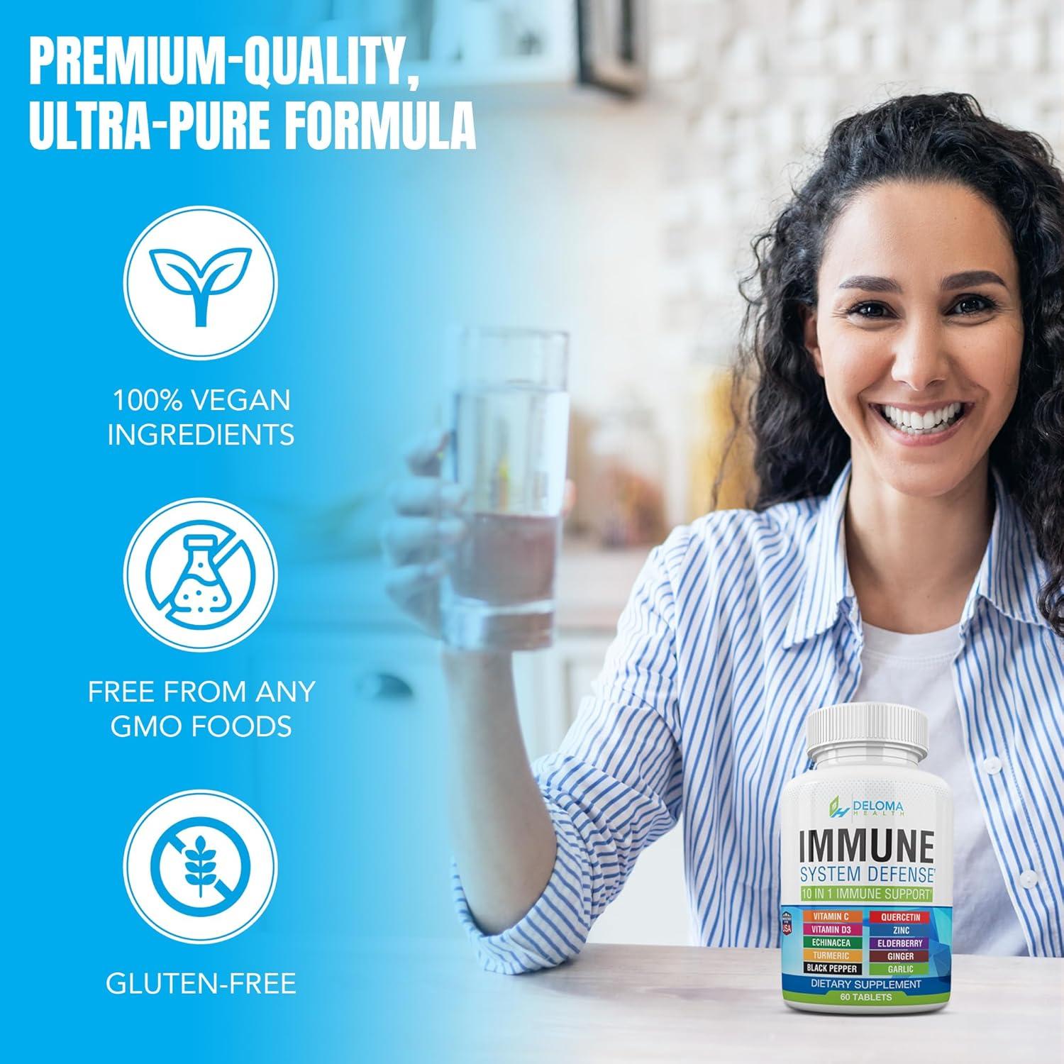 Suplemento Inmunológico 10 en 1 Deloma Health 100g