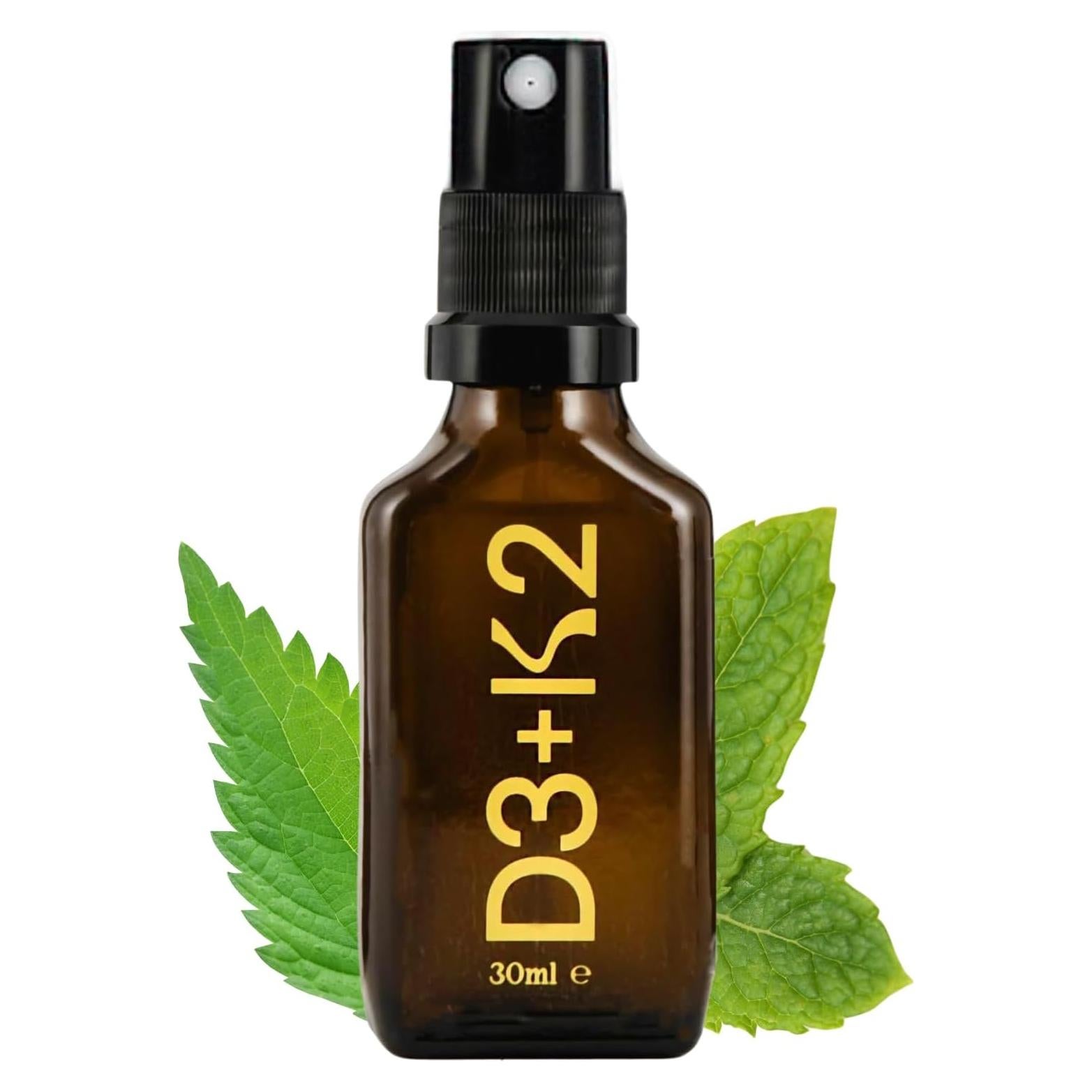 Spray Oral Vitamina D3 3000 UI y K2 150 µg Kurk - Menta 30ml