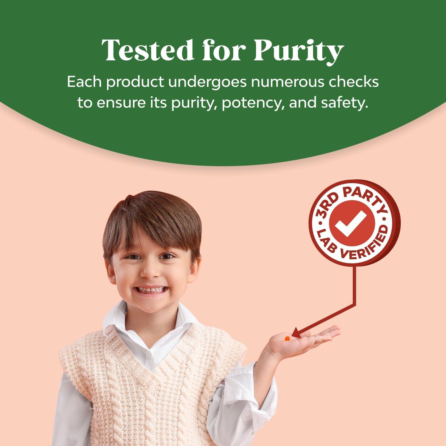 Gomitas de Vitamina D3 Masticables Natures Craft 60 Unidades