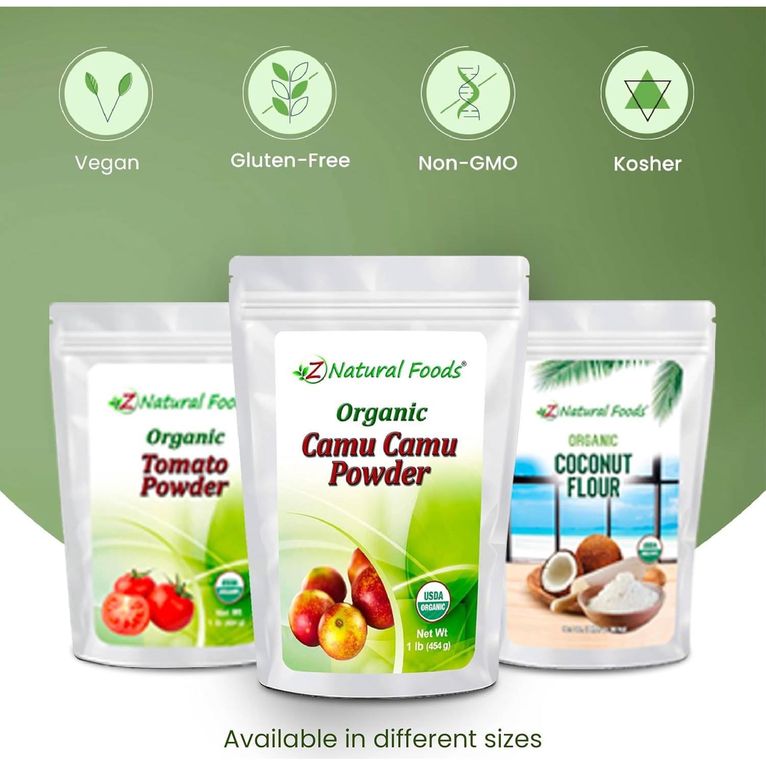 Polvo de Camu Camu Orgánico Z Natural 0.45 kg - Suplemento Vitamina C