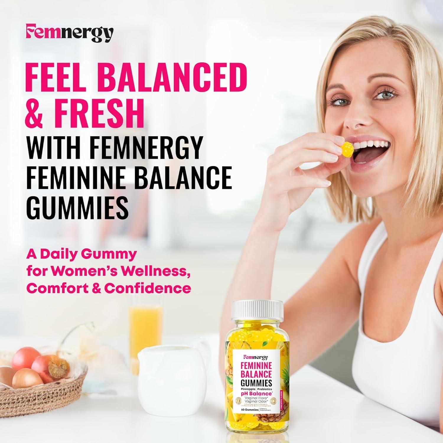 Gomitas Probióticas Femnergy 60 Unidades - Equilibrio Femenino
