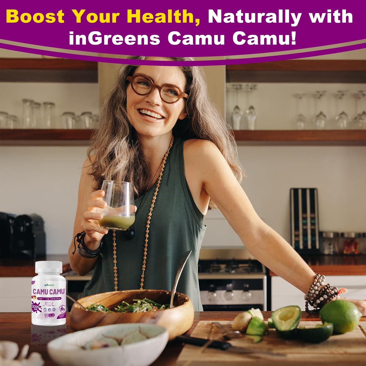 Cápsulas de Camu Camu Orgánico 2000mg NEWLIFE ORGIN - 60 Unidades