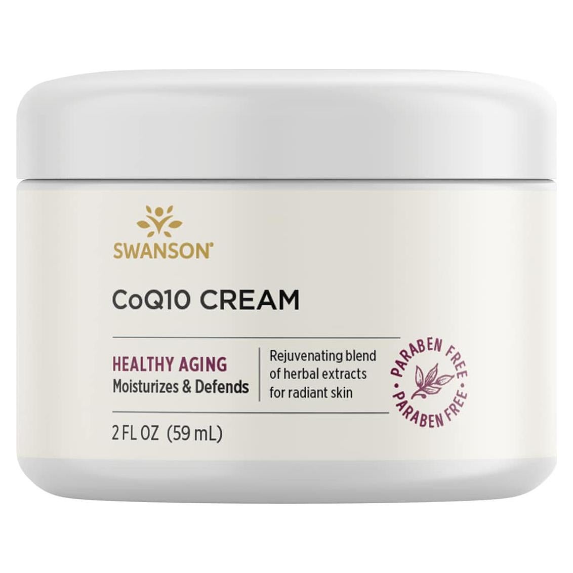 Crema Facial Swanson CoQ10 59 ml - Antienvejecimiento