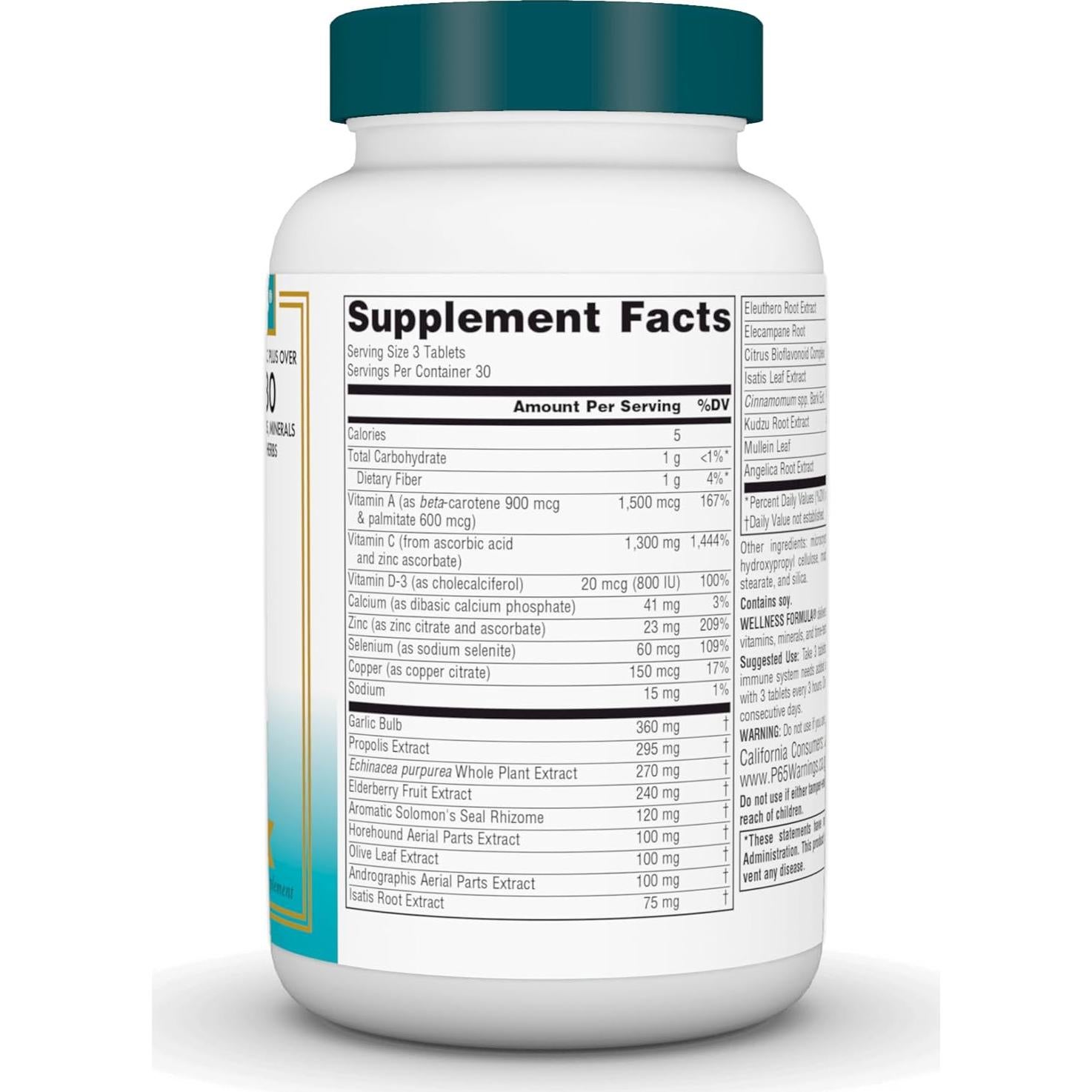 Fórmula de Bienestar Source Naturals 90 Tabletas Inmunidad