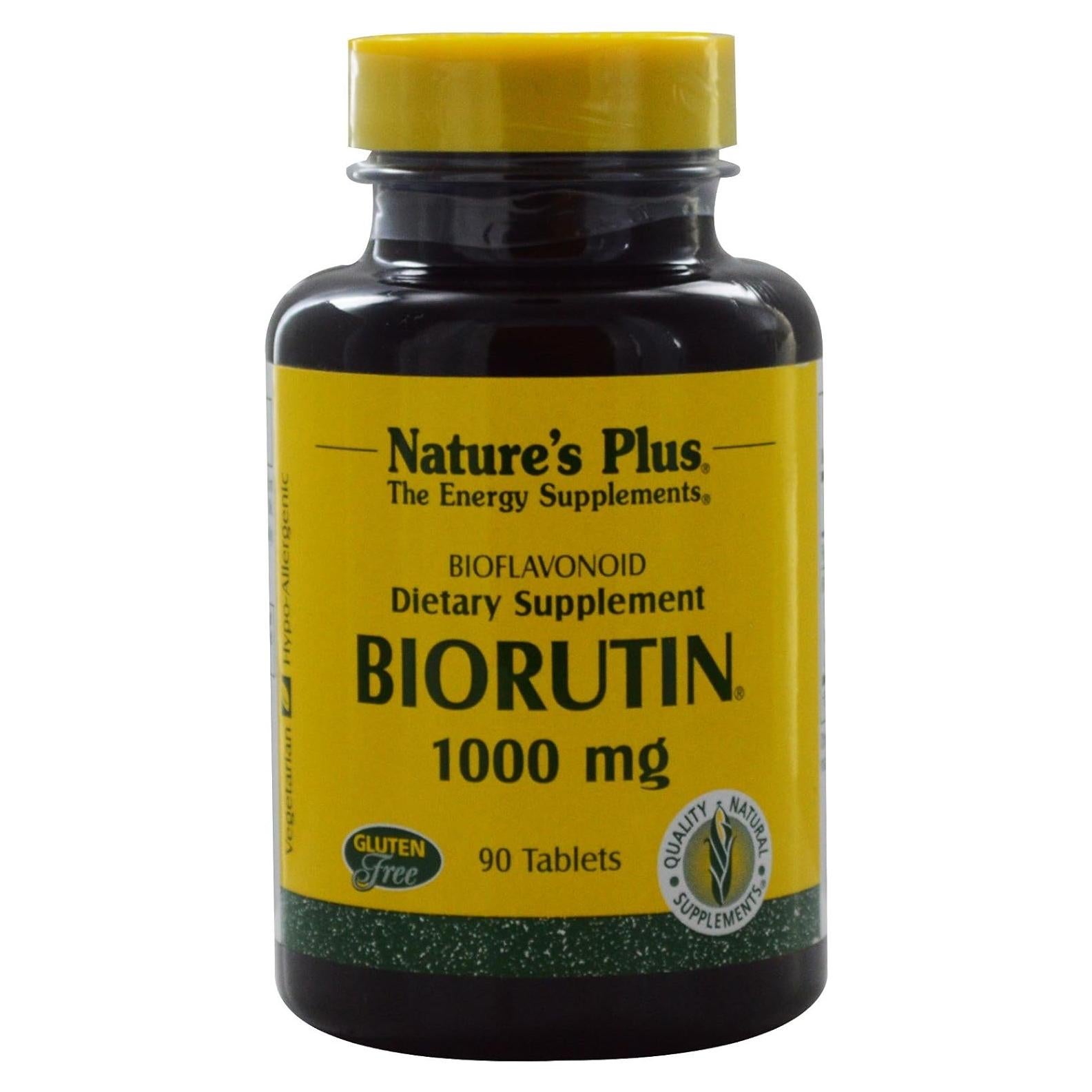 NaturesPlus Biorutin 1000 mg - 180 Tabletas Vegetales