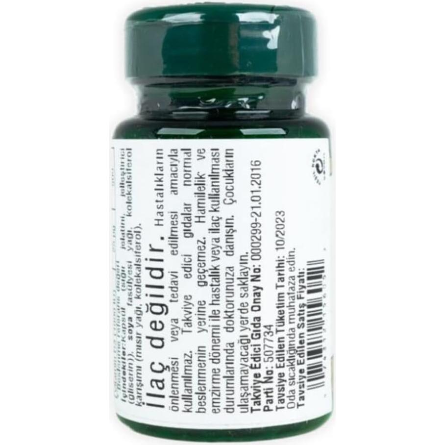 Vitaminas D3 1000 UI Nature's Bounty 120 Gelatinas Blandas