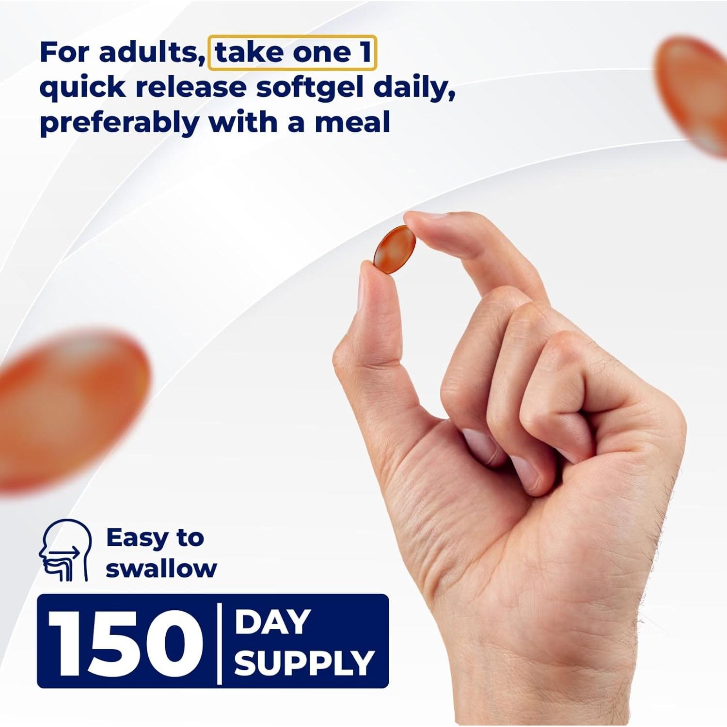 Suplemento Vegano D3 + K2 MB One - 150 Gelatinas Blandas