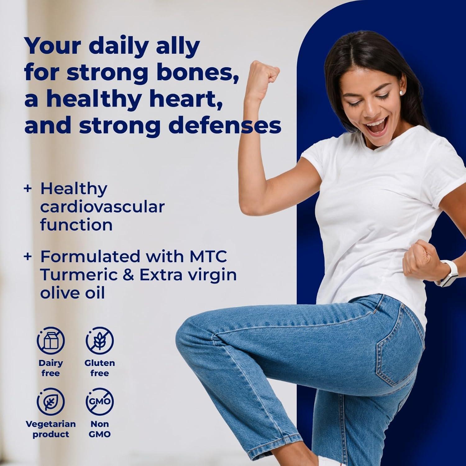 Suplemento Vegano D3 + K2 MB One - 150 Gelatinas Blandas