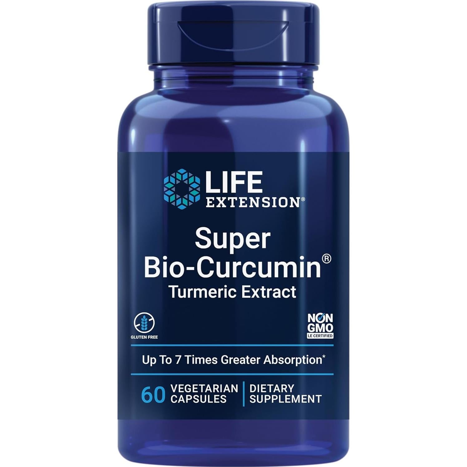 Cápsulas de Curcumina Life Extension 250mg + Vitaminas D y K