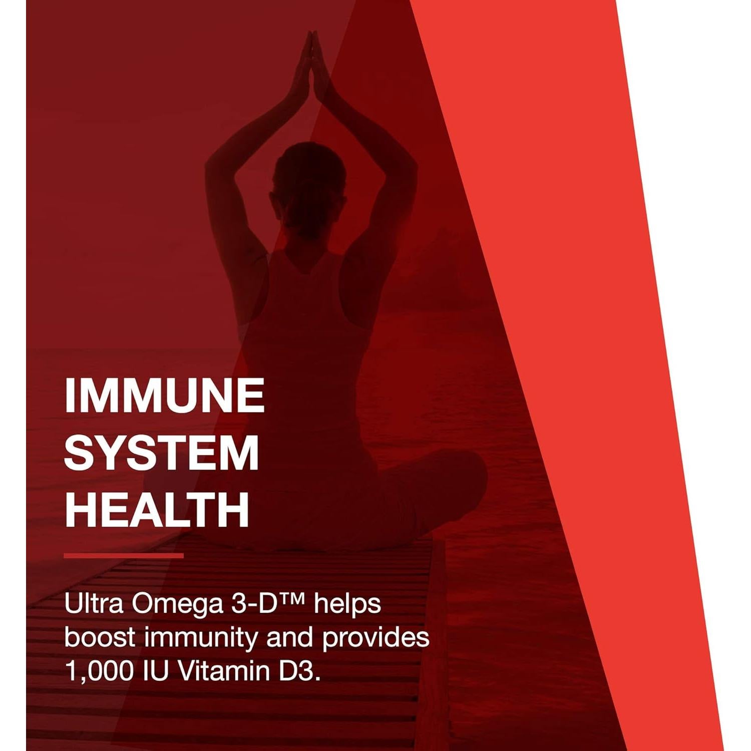 Suplemento Omega 3-D Protocolo Para el Equilibrio de Vida 90 Gelatinas