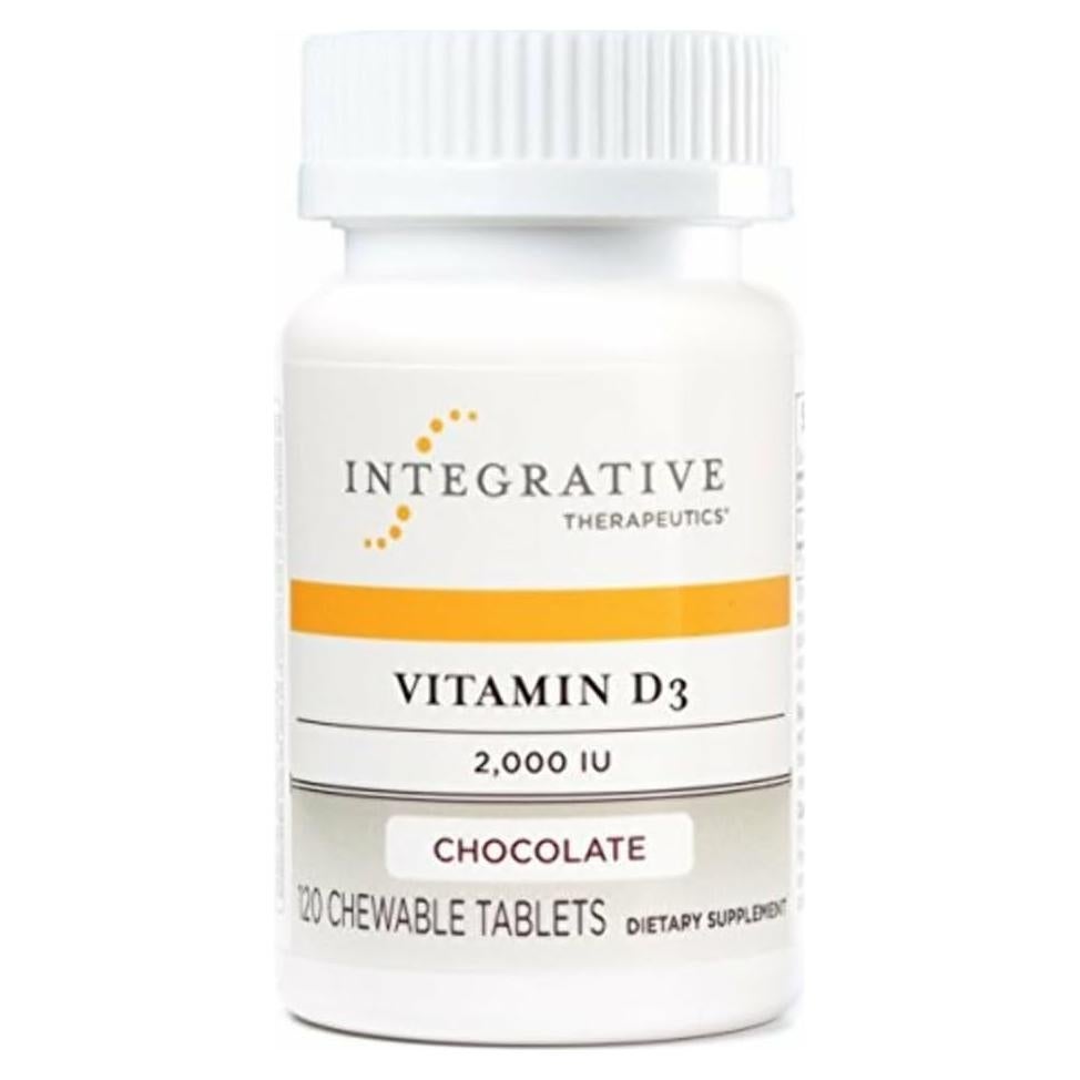 Vitamina D3 2000 UI Integrative Therapeutics - 120 Tabletas Masticables