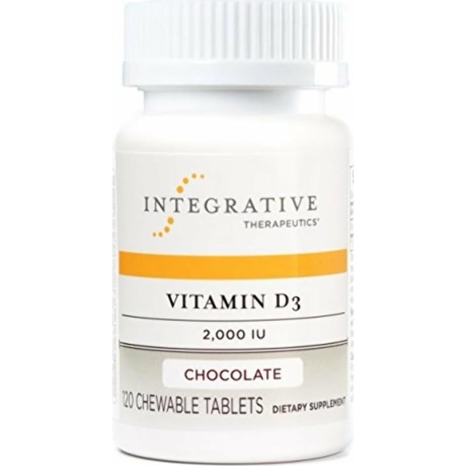 Vitamina D3 2000 UI Integrative Therapeutics - 120 Tabletas Masticables